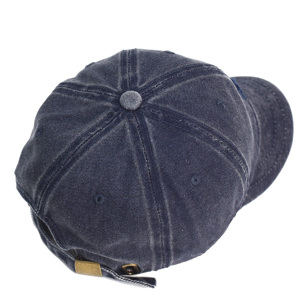 Hat Female Spring And Autumn Personality Washed Distressed Letters Short Brim Baseball Cap - Urban Caps 