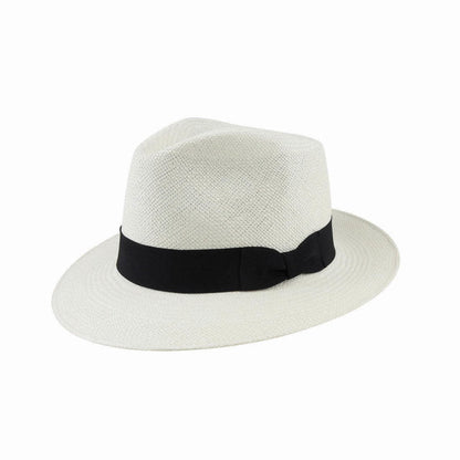 Chicago Men’s Brisa Grade 3 Ecuadorian Panama Outback Hat with Plain Band - Urban Caps