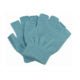 Children’s Fingerless Acrylic Knit Gloves with Ribbed Cuff – Ainsley - Urban Caps