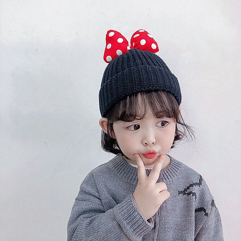 Children's Hat Korean Princess Cute Bow - Urban Caps