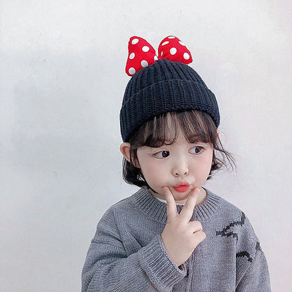 Children's Hat Korean Princess Cute Bow - Urban Caps