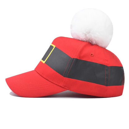Christmas With Fur Ball All - matching Baseball Cap - Urban Caps