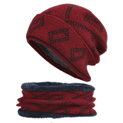 Chunky Knit Beanie – Warm Winter Hat with Thick Square Pattern Design - Urban Caps