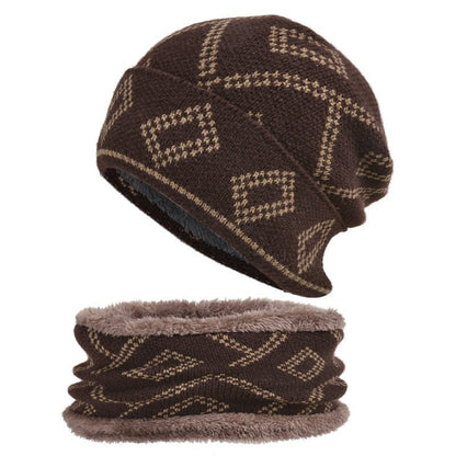 Chunky Knit Beanie – Warm Winter Hat with Thick Square Pattern Design - Urban Caps