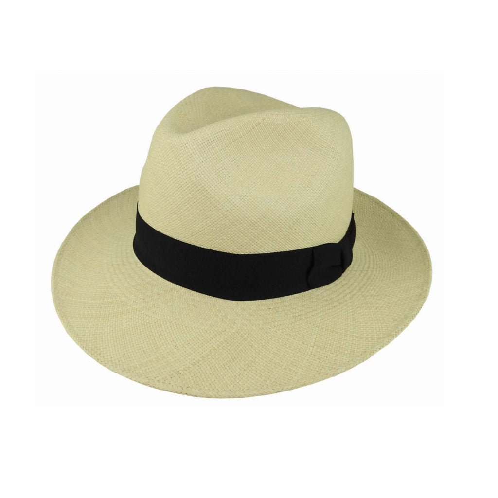 Classic Brisa Grade 8 Panama Hat with 7cm Brim – Handwoven Toquilla Straw - Urban Caps
