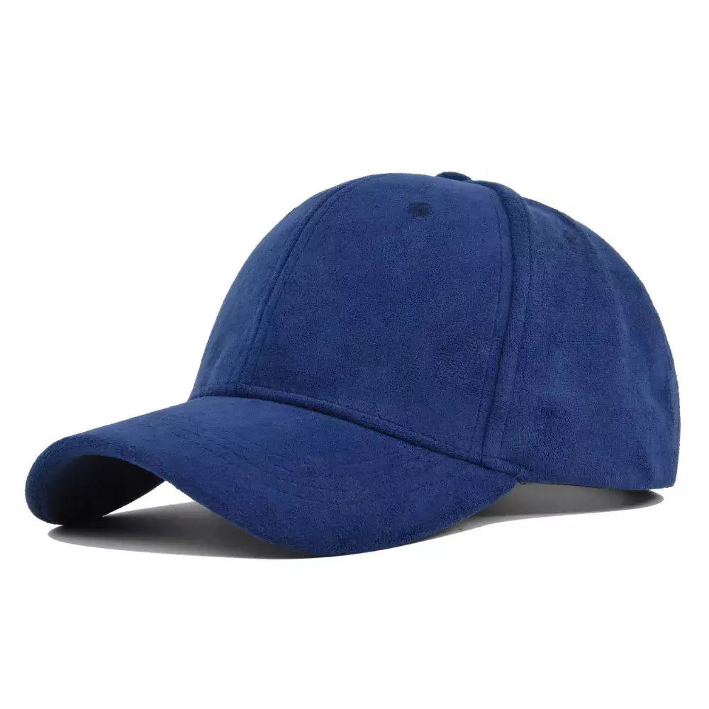 Urban Caps Classic Suede Baseball Cap – Adjustable Vegan Suede Hat