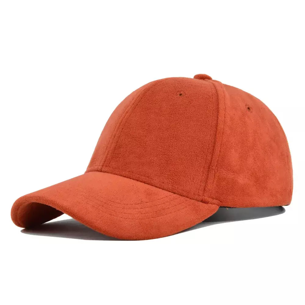 Urban Caps Classic Suede Baseball Cap – Adjustable Vegan Suede Hat
