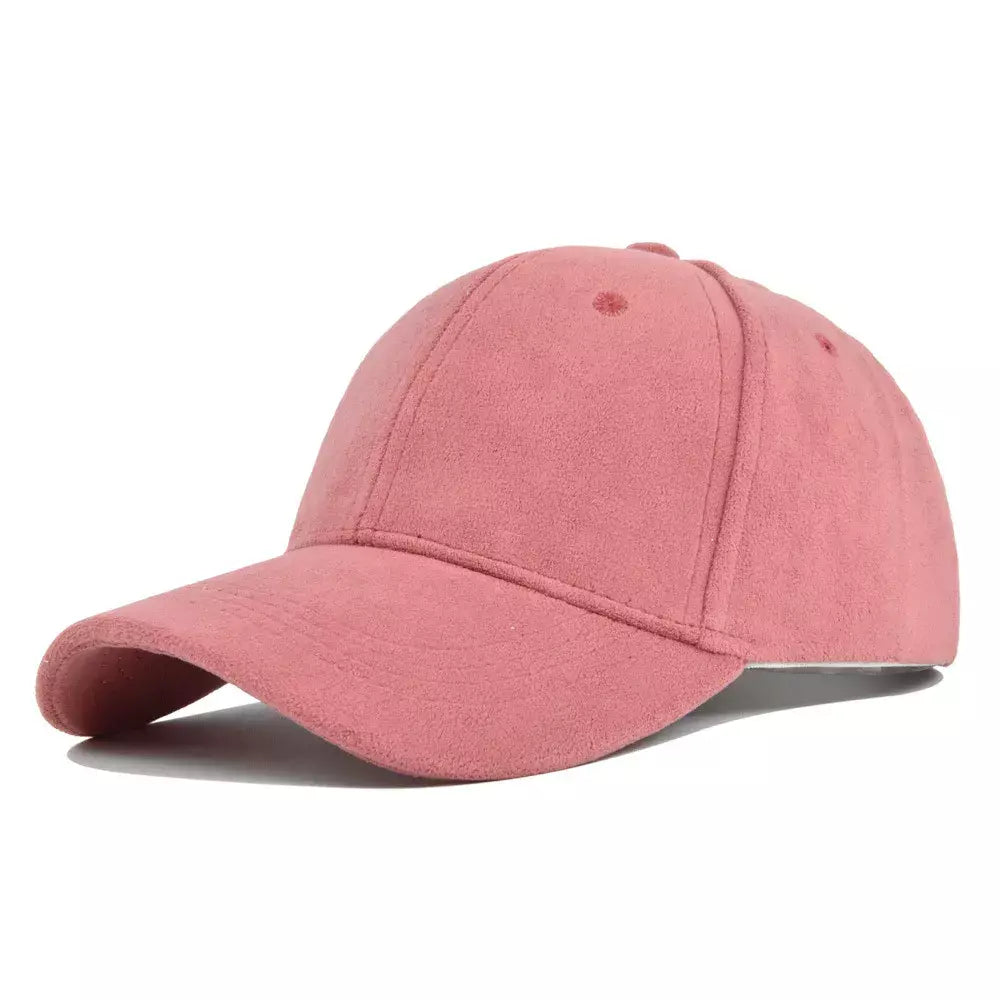 Urban Caps Classic Suede Baseball Cap – Adjustable Vegan Suede Hat