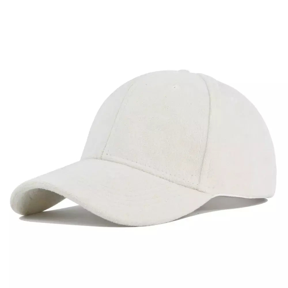 Urban Caps Classic Suede Baseball Cap – Adjustable Vegan Suede Hat