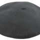 Classic Wool Beret – 100% Wool with PVC Taper Band - Urban Caps