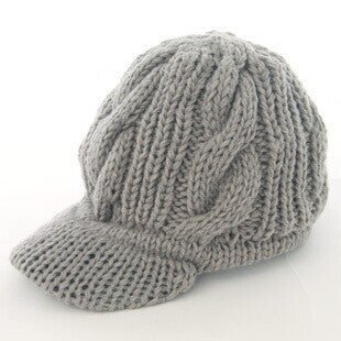 Classic Woolen Knit Beanie – Soft Stretch Winter Cap with Ear Coverage - Urban Caps
