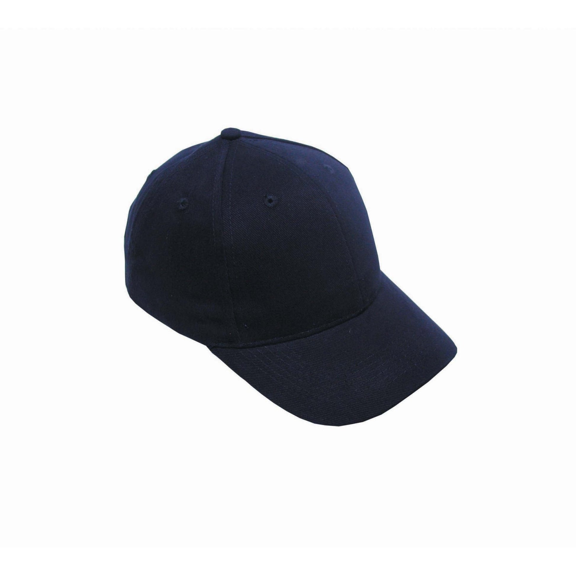 Conrad Brushed Cotton Adjustable Baseball Cap - Urban Caps