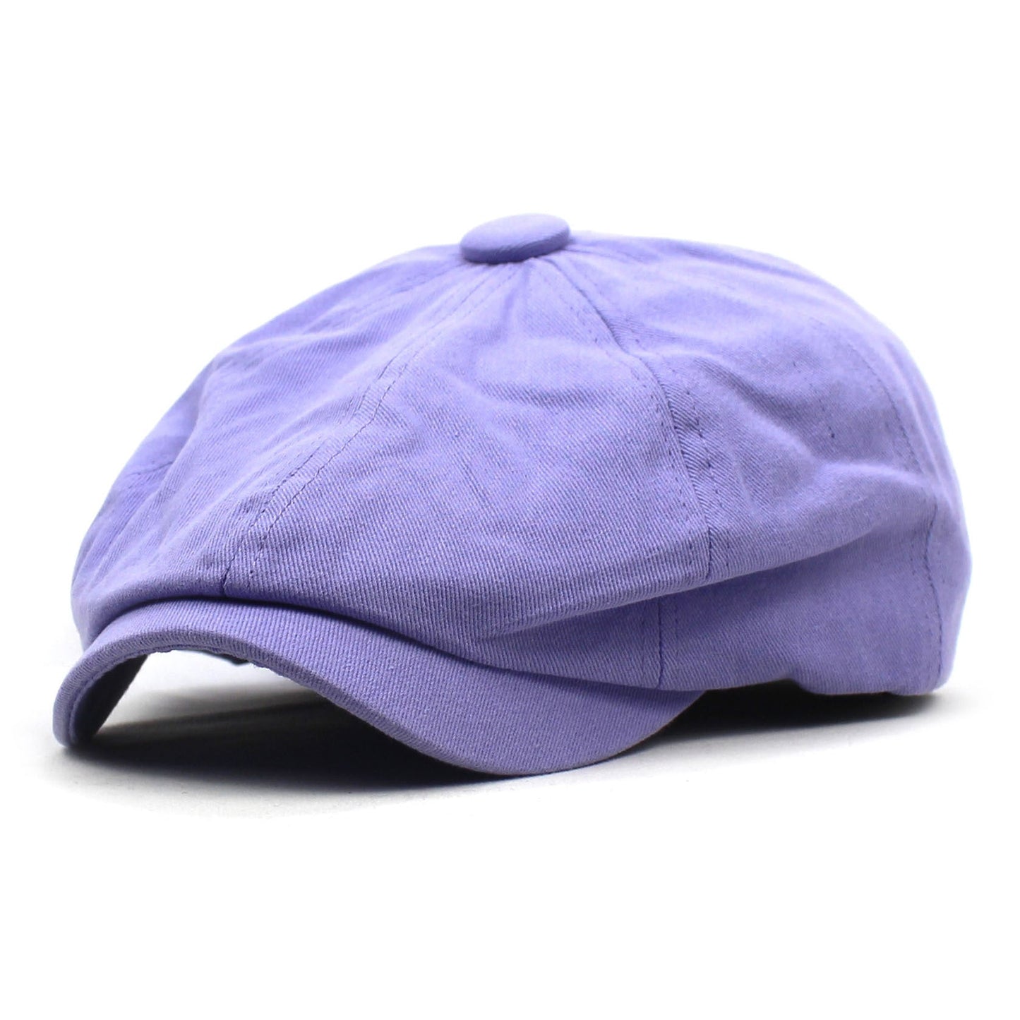 Cotton Hat Men's And Women's Beret Retro Solid Color Peaked Cap - Urban Caps