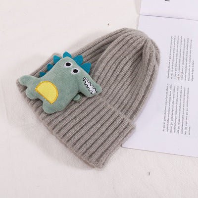 Cute Ear Protection Warm Wool Hat For Boys And Girls - Urban Caps