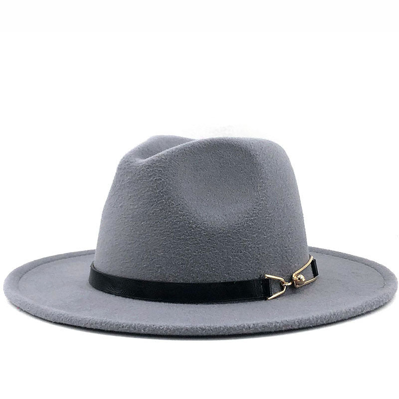 Popular Fedora British Vintage Top Fashion Ladies Woolen Hat - Urban Caps 