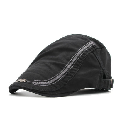 Men’s Retro Cotton Sun Cap – Embroidered Dome Style | Adjustable Fit - Urban Caps 