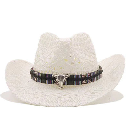 New Women's Beach Cowboy Straw Caps Sun Hat - Urban Caps 