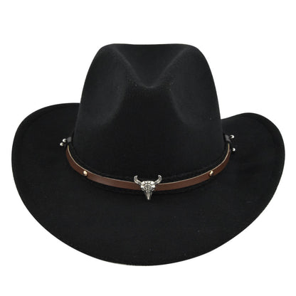 Cowhead Western Cowboy Hat Cornice - Urban Caps 