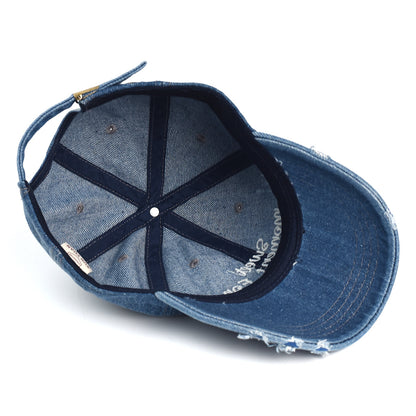 Retro Make Old Ripped Letters Baseball Hat - Urban Caps 