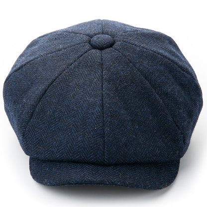 Men’s Winter Duckbill Cap – Extended Brim Cotton Blend Hat | Warm & Stylish - Urban Caps 