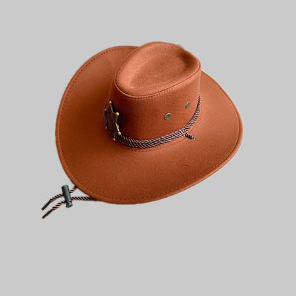 Western Cowboy Hat Outdoor Sunshade Knight's Cap - Urban Caps 