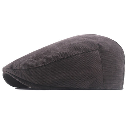Winter Tweed Flat Cap Men's Newsboy Cap Baby British Retro Beret - Urban Caps 