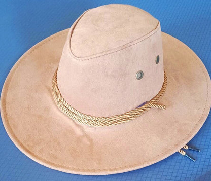 Big Along The Chicken Skin Velvet Western Rope Rider Hat Cowboy Hat Stereotyped Hat - Urban Caps 