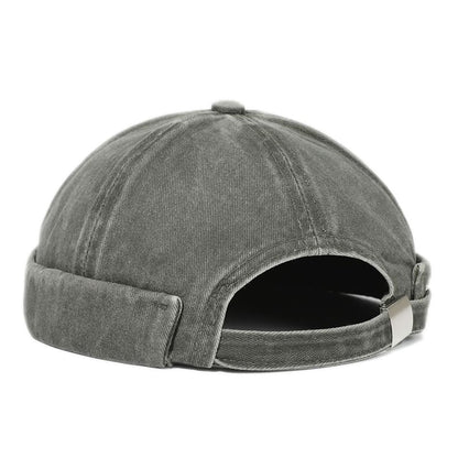 Denim Cotton Docker Cap - Timeless Denim Look With Clean Lines And Classic Appeal