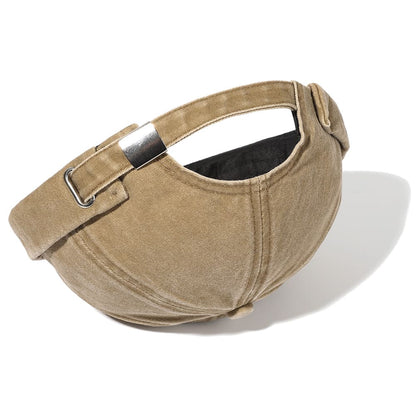 Denim Cotton Docker Cap - Timeless Denim Look With Clean Lines And Classic Appeal
