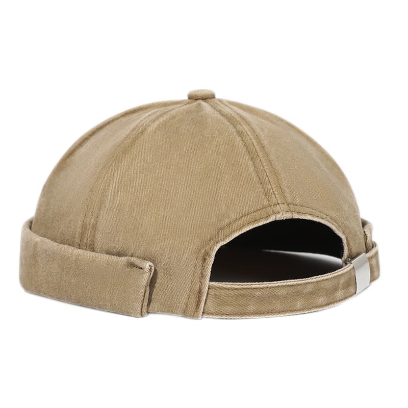 Denim Cotton Docker Cap - Timeless Denim Look With Clean Lines And Classic Appeal