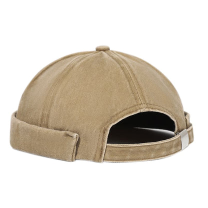Denim Cotton Docker Cap - Timeless Denim Look With Clean Lines And Classic Appeal