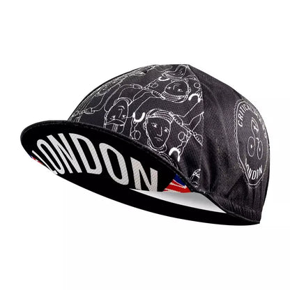 Urban Graphic Cycling Cap Adjustable Breathable Bike Hat