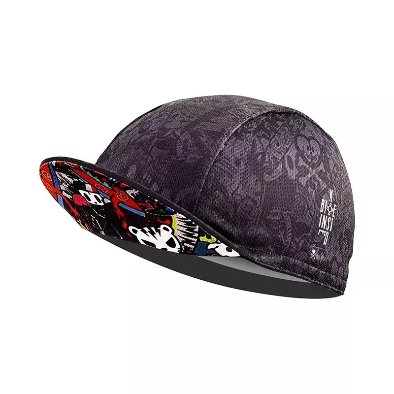 Urban Graphic Cycling Cap Adjustable Breathable Bike Hat