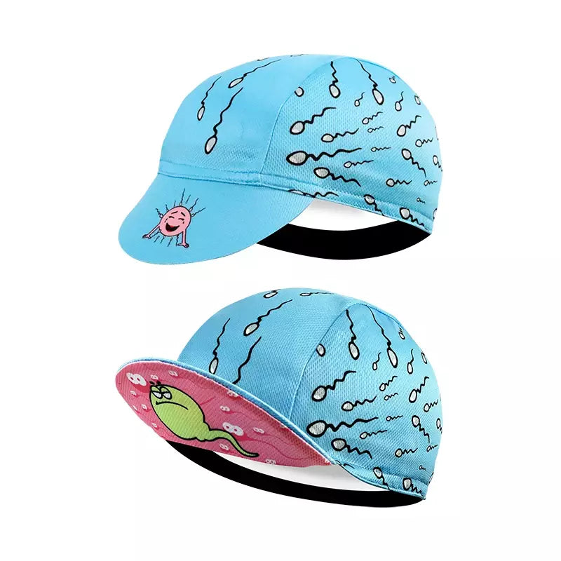 Urban Graphic Cycling Cap Adjustable Breathable Bike Hat