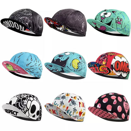 Urban Graphic Cycling Cap Adjustable Breathable Bike Hat