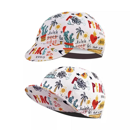 Urban Graphic Cycling Cap Adjustable Breathable Bike Hat