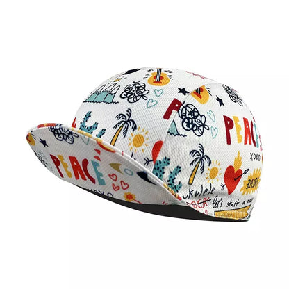 Urban Graphic Cycling Cap Adjustable Breathable Bike Hat