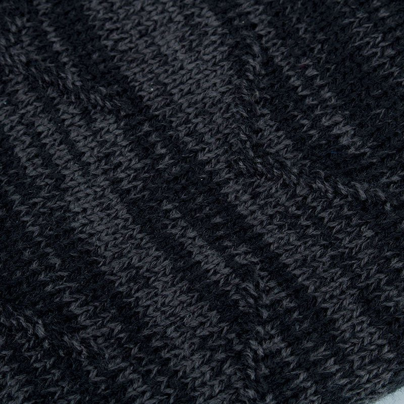 Diagonal hook hat bib knitted woolen hat - Urban Caps