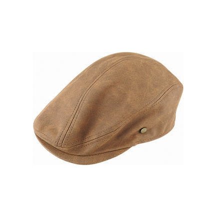 Dorset Brushed Faux Leather Ivy Cap - Urban Caps