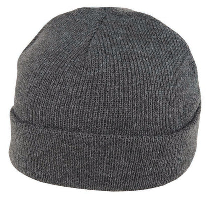 Double Knit Acrylic Beanie with Cuff – Stretch Fit Winter Hat - Urban Caps