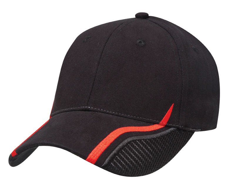 Downforce Cap – Heavy Brushed Cotton, Structured 6 - Panel, Adjustable Velcro Fit - Urban Caps