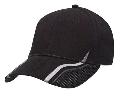 Downforce Cap – Heavy Brushed Cotton, Structured 6 - Panel, Adjustable Velcro Fit - Urban Caps