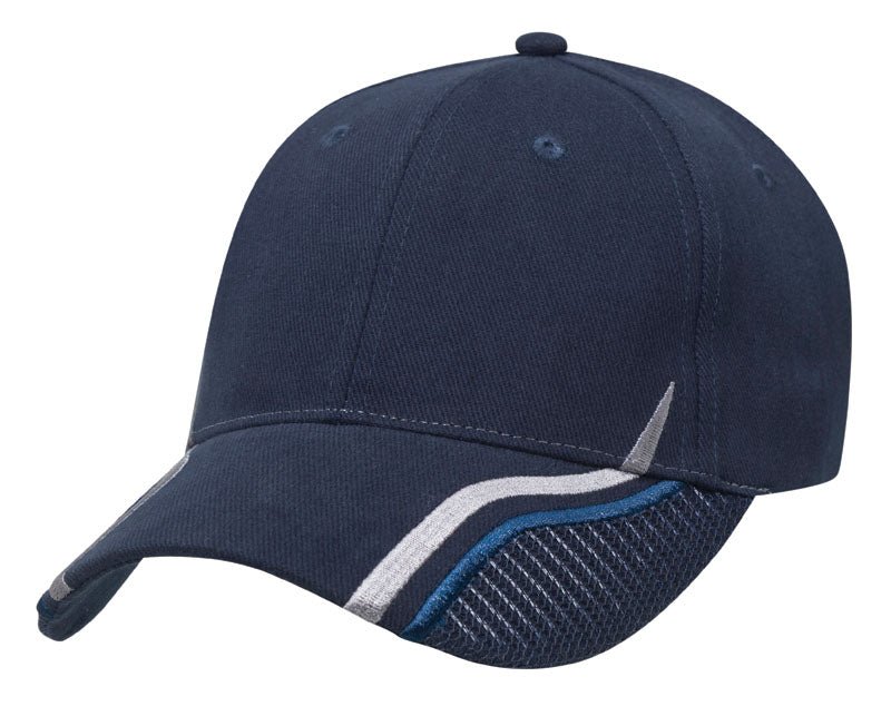 Downforce Cap – Heavy Brushed Cotton, Structured 6 - Panel, Adjustable Velcro Fit - Urban Caps