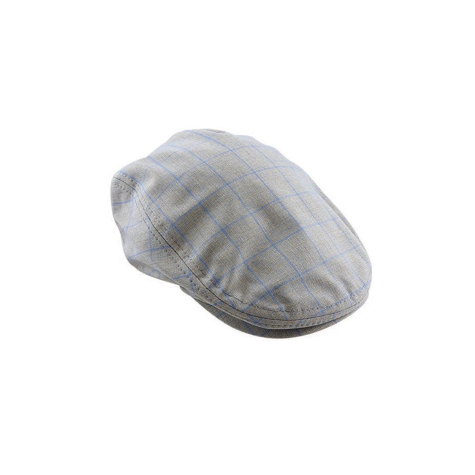 Dutton Cotton Check Summer Ivy Cap with Printed Lining - Urban Caps