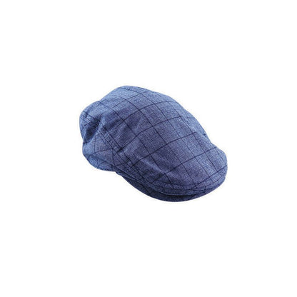 Dutton Cotton Check Summer Ivy Cap with Printed Lining - Urban Caps