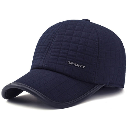 Men's Winter Ear Protection Thickened Warm Baseball Cap - Urban Caps 