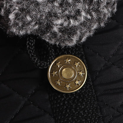 Fleece Warm Check Outdoor Ear Protection Hat: Cozy Comfort for Outdoor Activities - Urban Caps 