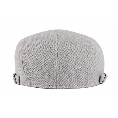 Breathable Cotton And Linen Beret Male British Retro - Urban Caps 