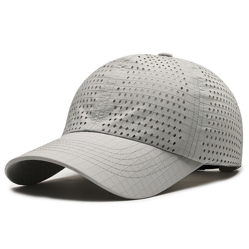 Quick-Drying Hat Men'S Light Board Thin Large Mesh