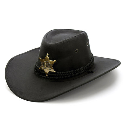 Western Cowboy Hat Outdoor Sunshade Knight's Cap - Urban Caps 